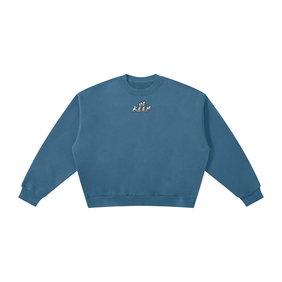 Boxy Fleece Crewneck Sweatshirt