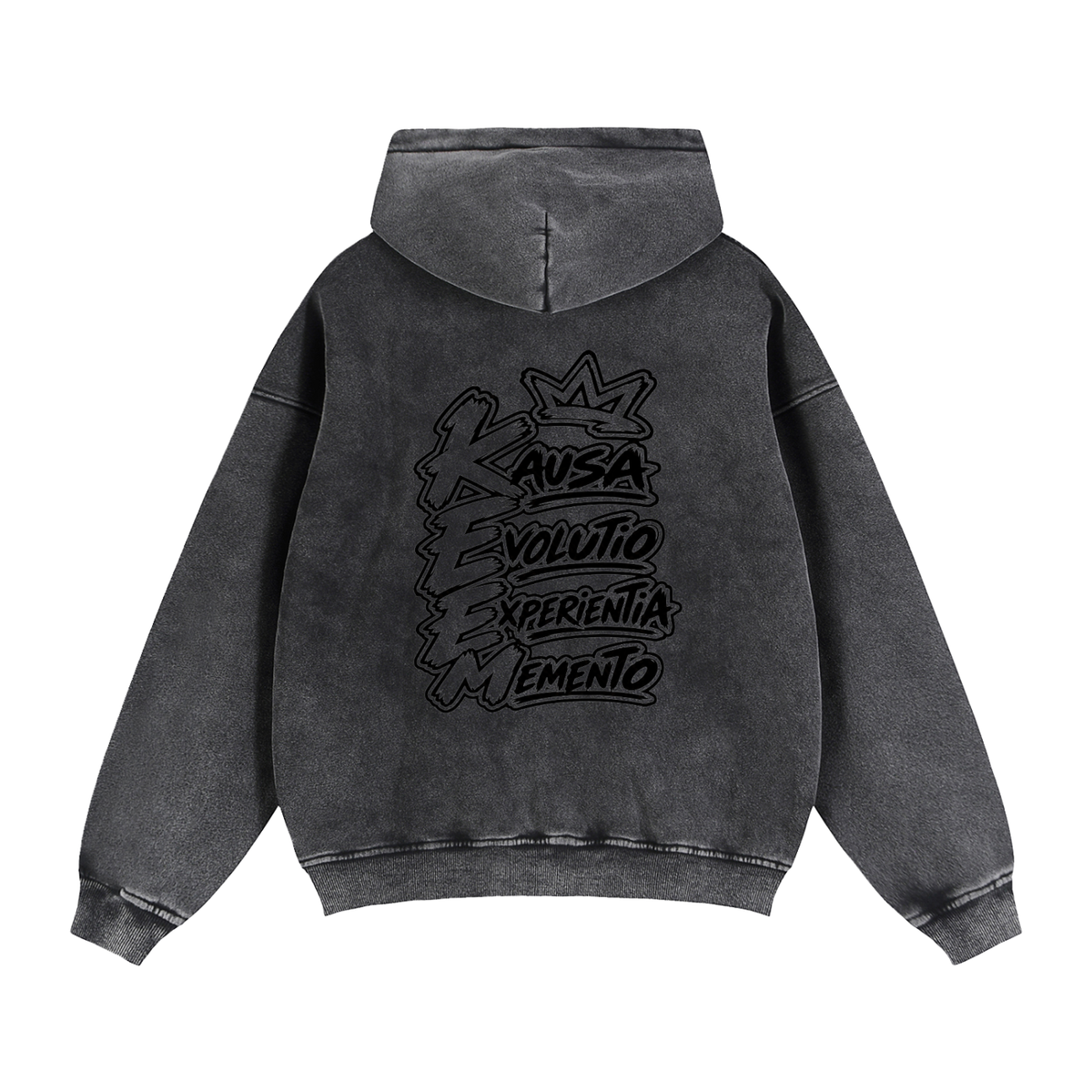 Zip-Through Boxy Fleece Hoodie