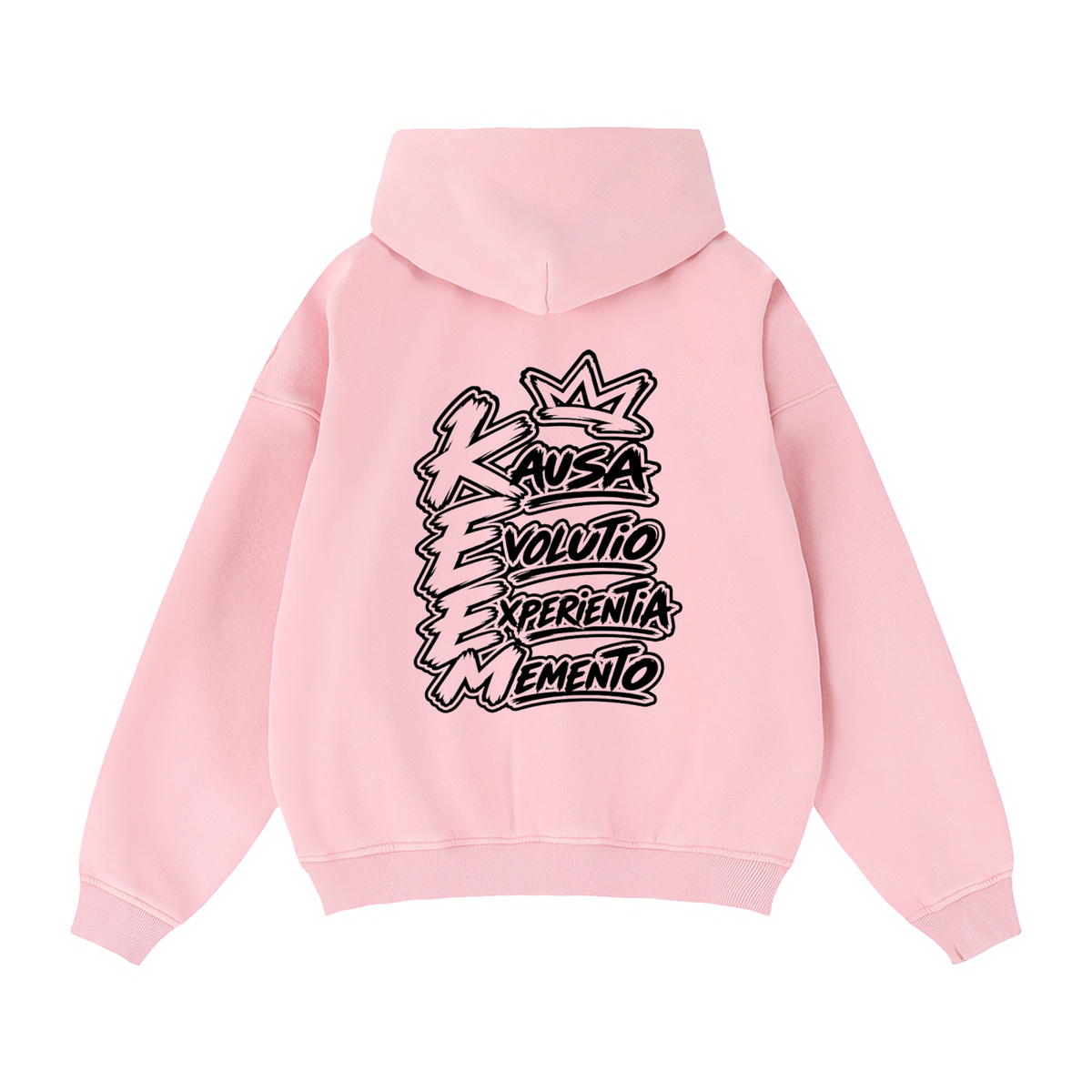 Zip-Through Boxy Fleece Hoodie