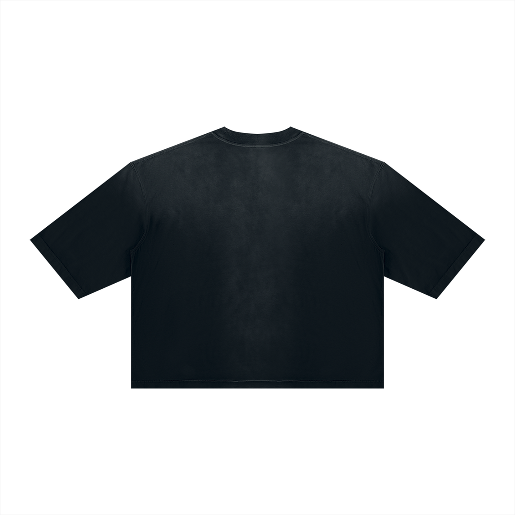Unisex Vintage Wash Sunfade Boxy T-Shirt