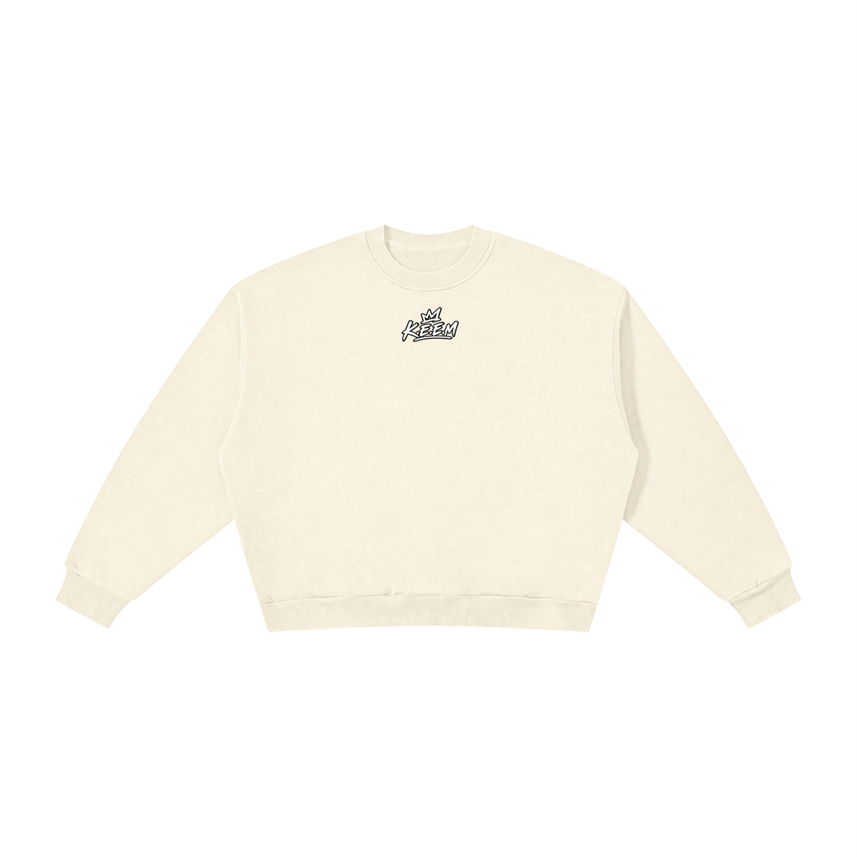 Boxy Fleece Crewneck Sweatshirt