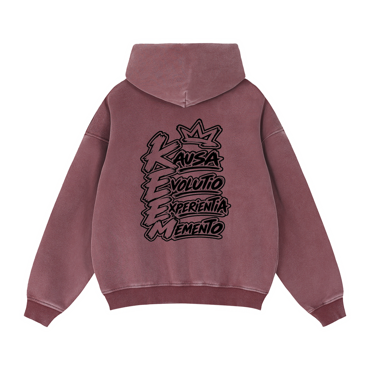 Zip-Through Boxy Fleece Hoodie
