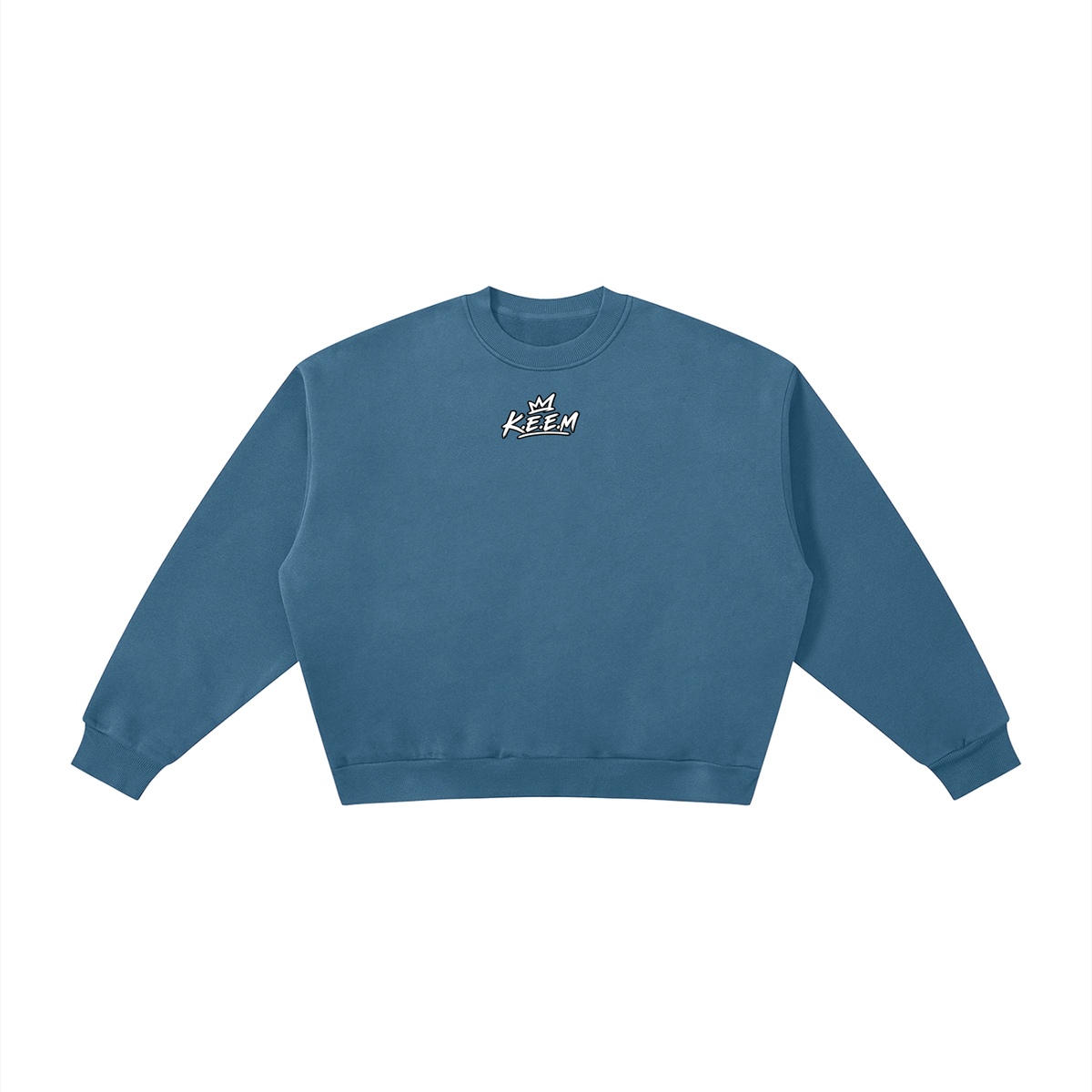 Boxy Fleece Crewneck Sweatshirt